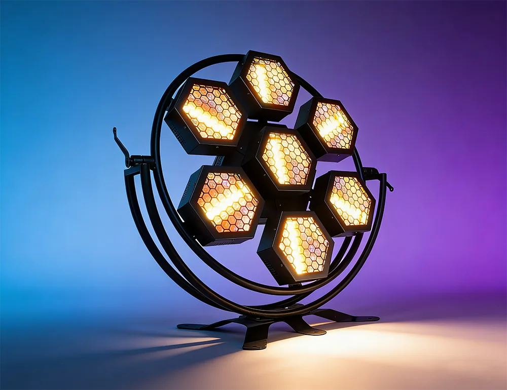 Le caratteristiche della luce LED Stage Reflector.