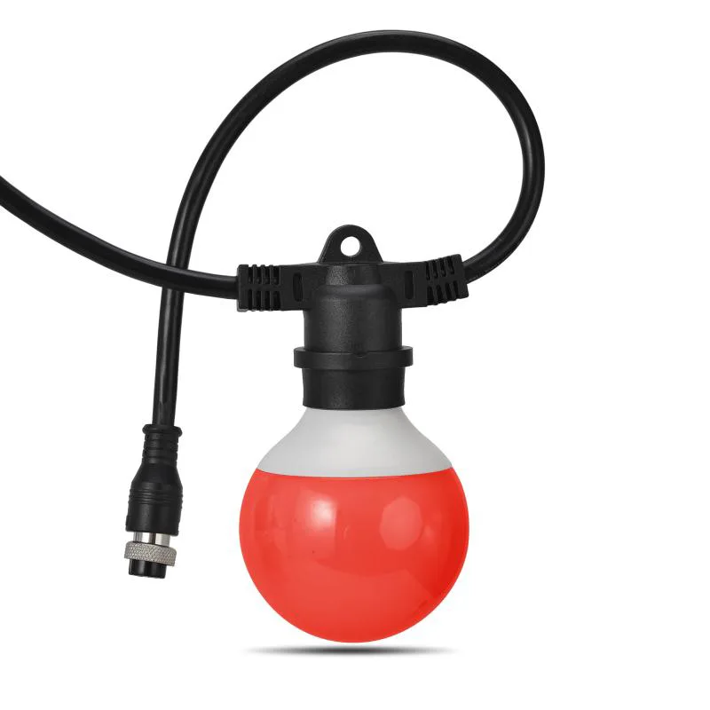 Lampadina Pixel a festone LED